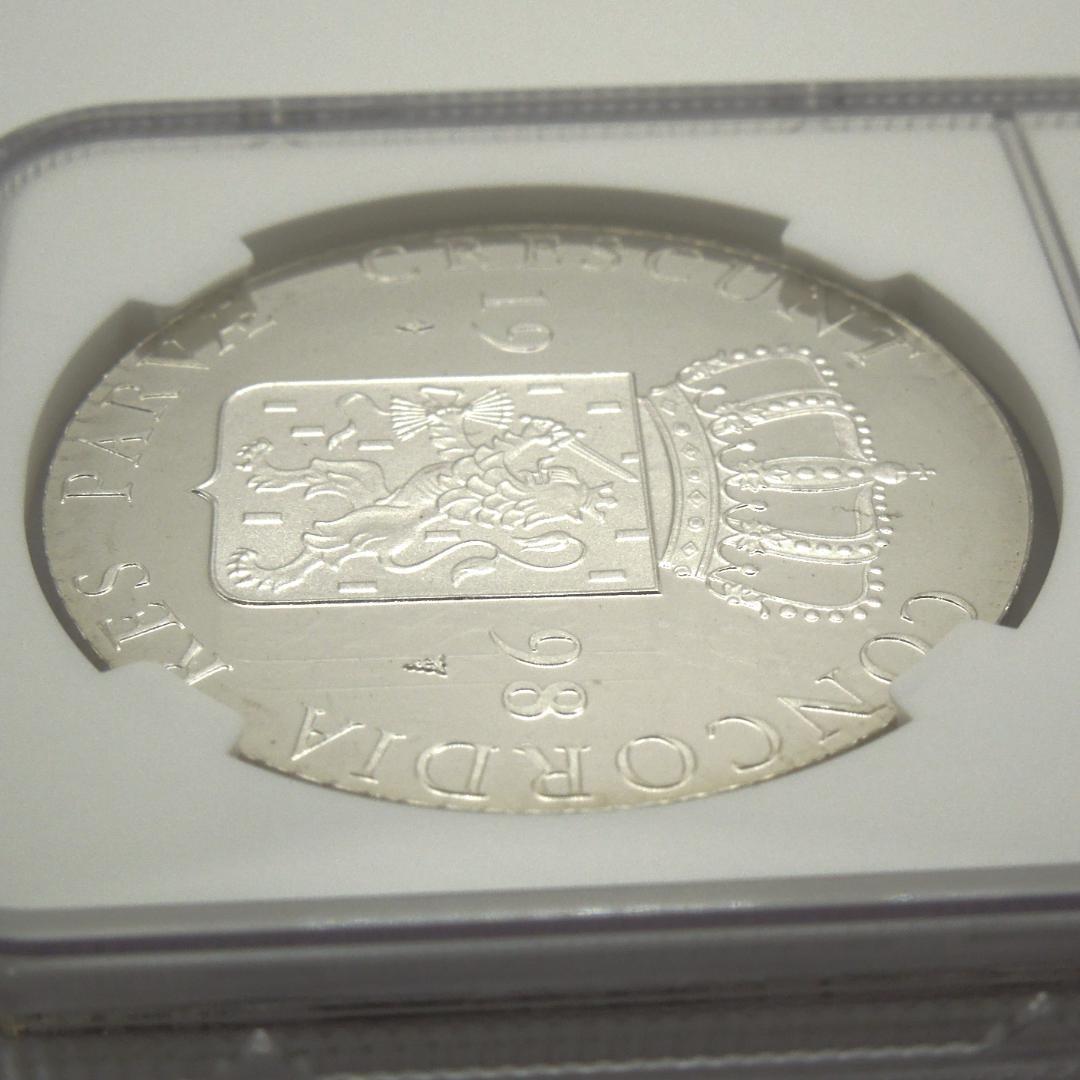 世界に4枚】1998年 オランダ ダカット 銀貨 NGC PF68 UCAM - メルカリ