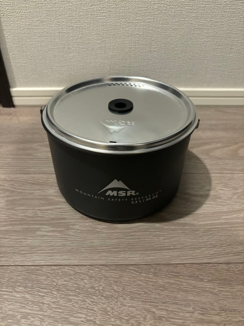 【新品】MSR セラミック2ポットセット　2.5L 1.5L