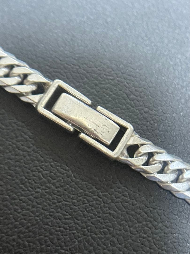 Silver925　6面ダブル　21.7g 50cm