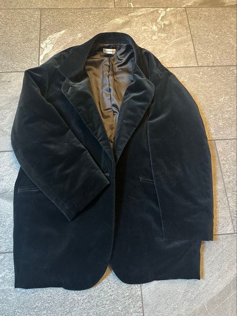 即完売品マイウィークネスMy weakness ベルベットジャケット - メルカリ