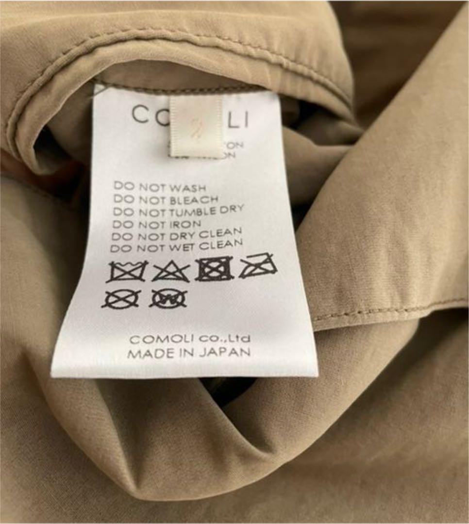 値下COMOLI 17SS コットンナイロン タイロッケンコート - メルカリ