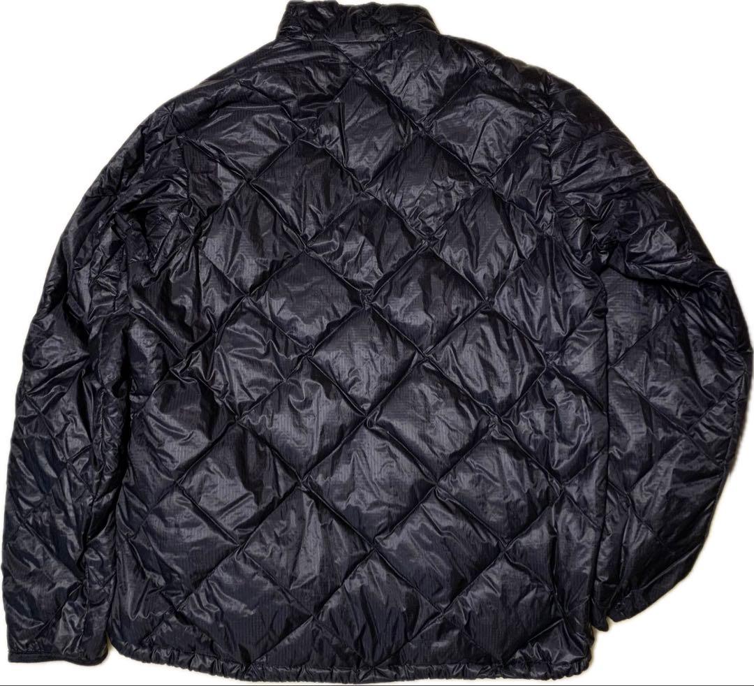 90s MOONSTONE ダイヤキルティング ブラックダウンジャケット S - メルカリ