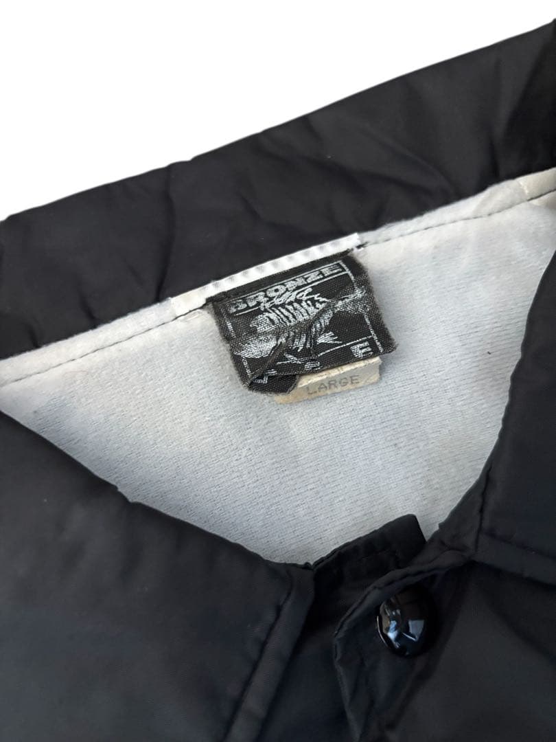 BRONZE AGE ナイロンコーチジャケット 黒 90's スケーター - メルカリ