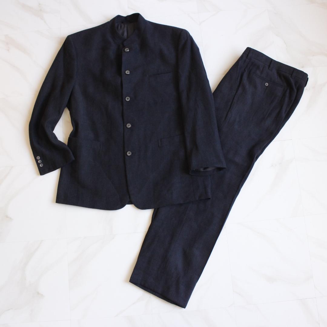 A JOINT COLLECTION マオカラースーツ LLサイズ ネイビー 楽天市場】【3/11(水)2時まで クーポン＆ポイントUP】マオカラースーツ