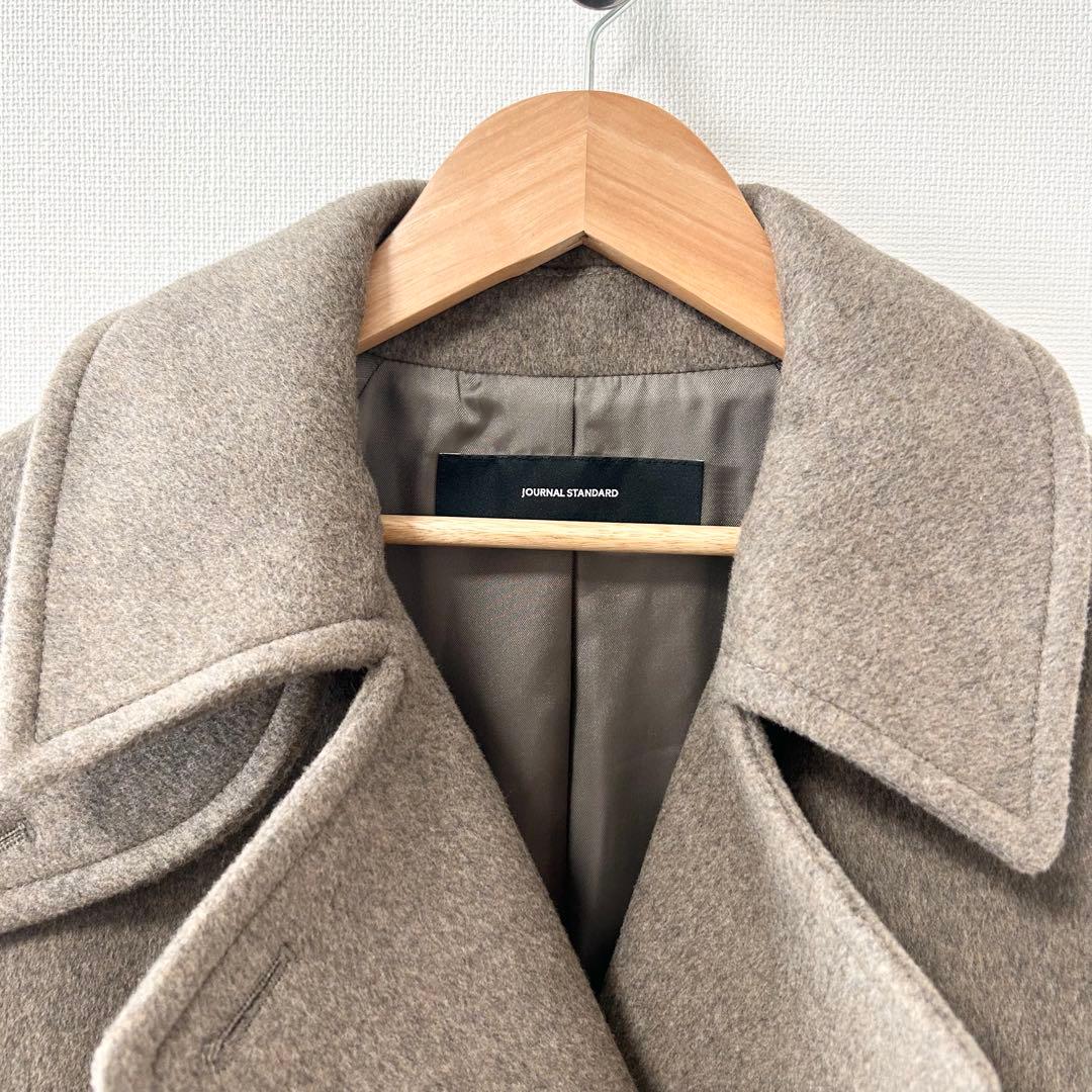 美品✨JOURNAL STANDARD スーパー160バルカラーミドルコート - メルカリ