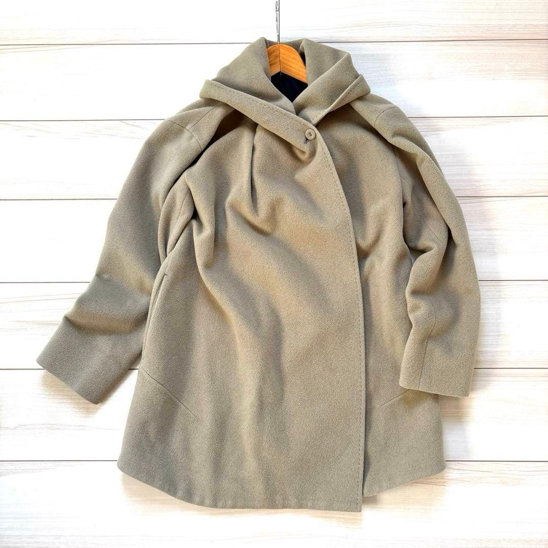 キヨコタカセ 上品コート ミラオーウェンラベンダー セットアップ 2点