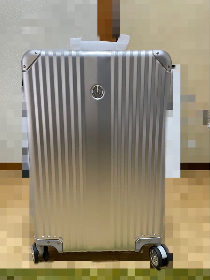 ベンツ　Mercedes Benz アルミニウム キャリーケース 65L メルセデスベンツ Mercedes-Benz スーツケース トラベルケース