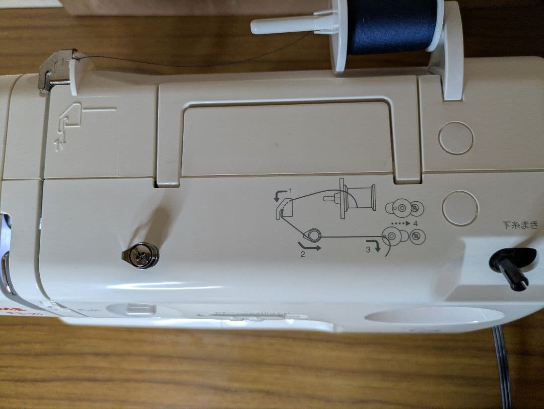 ☆極上美品☆フットコン、ワイドテーブル付属☆ジャノメ662型『ES-10