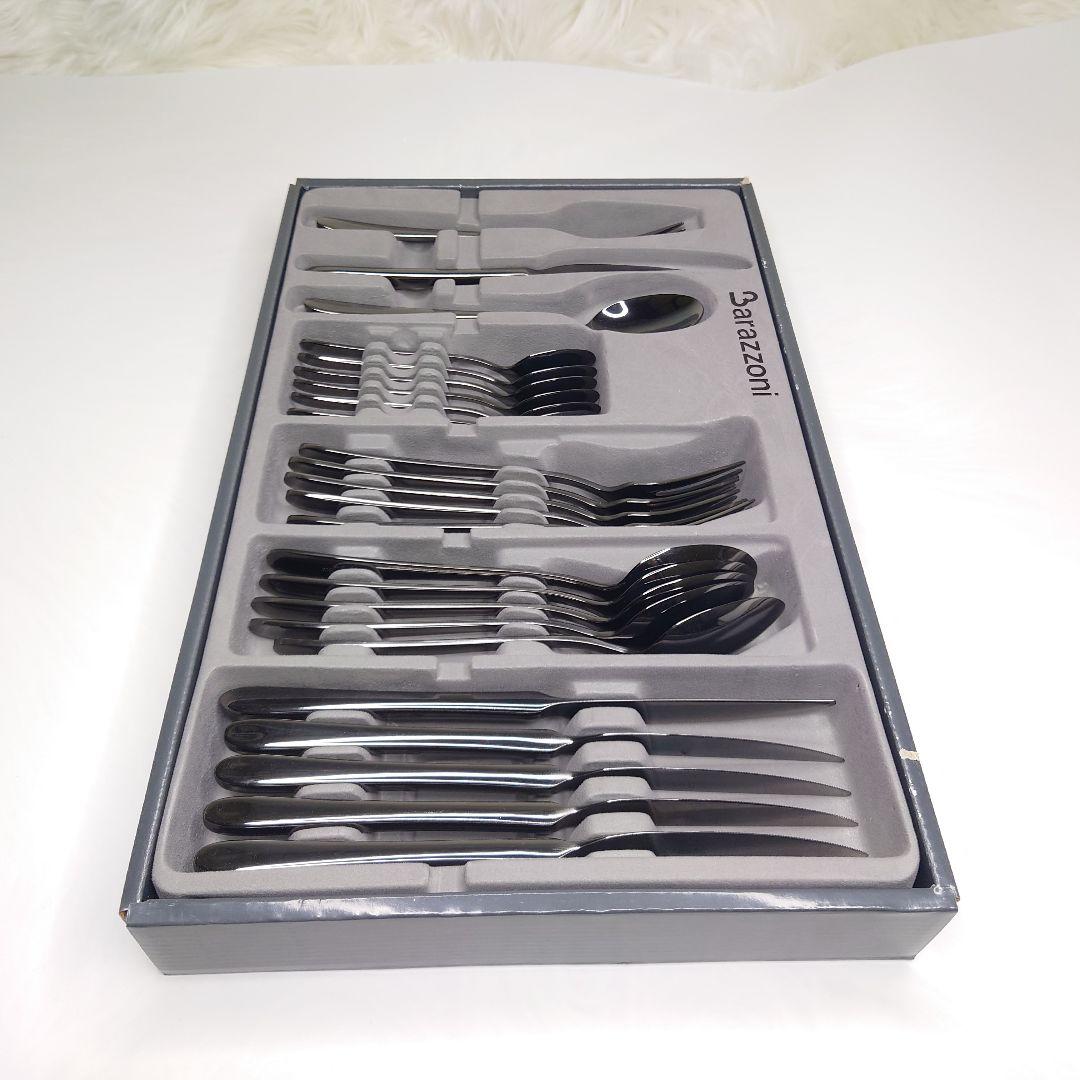 新品未使用】バラゾーニ カトラリーセット 24P チタンシャイン - メルカリ