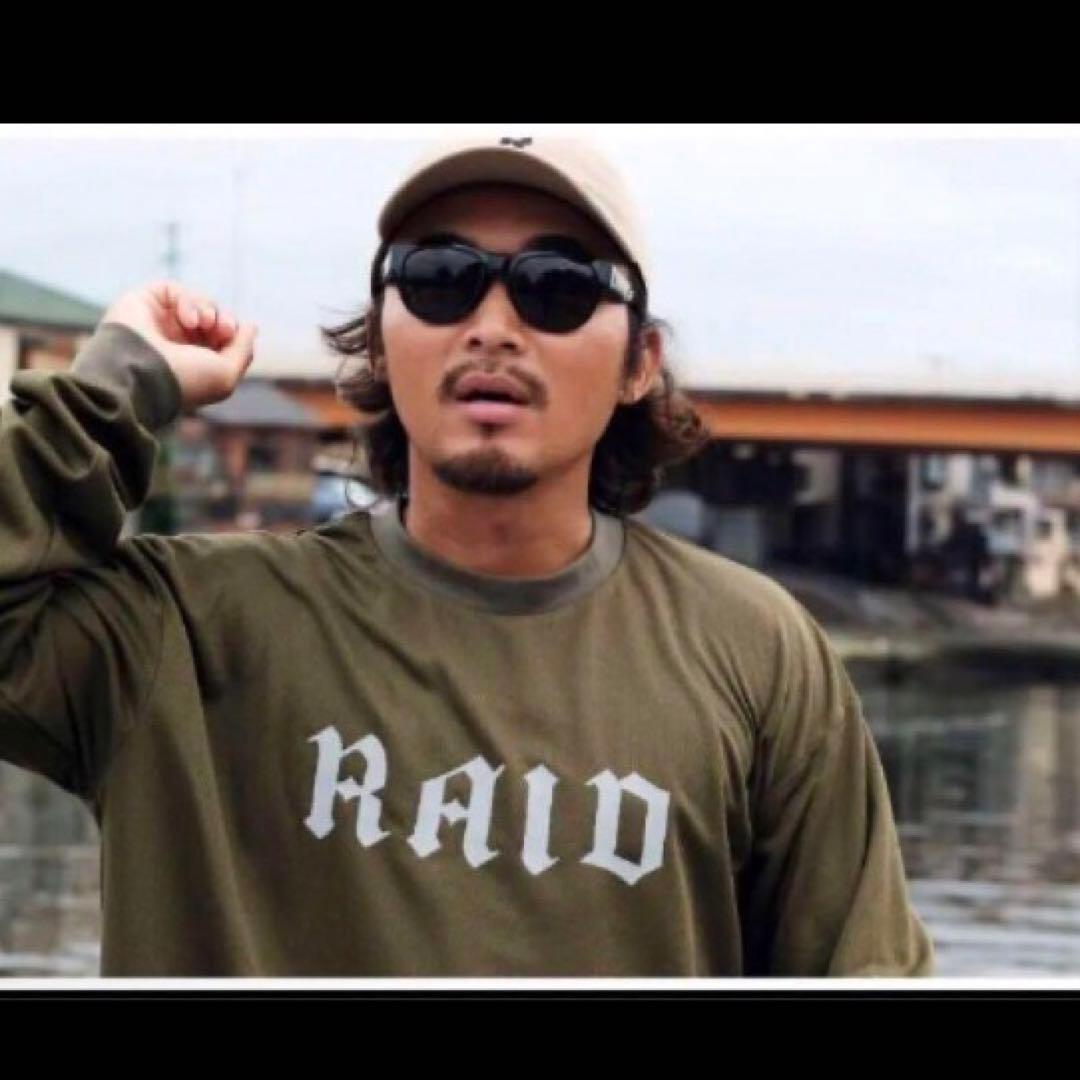 レイドジャパン 新作ドライロンT 新品 カーキ Lサイズ 金森隆志 バス