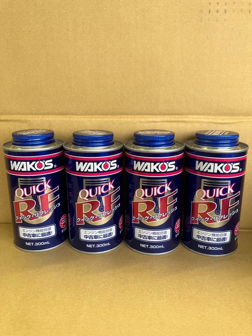 WAKO'S クイックリフレッシュ300ml 4本セット WAKO'S QUICK REFRESH クイックリフレッシュ 300ml エンジン機能回復