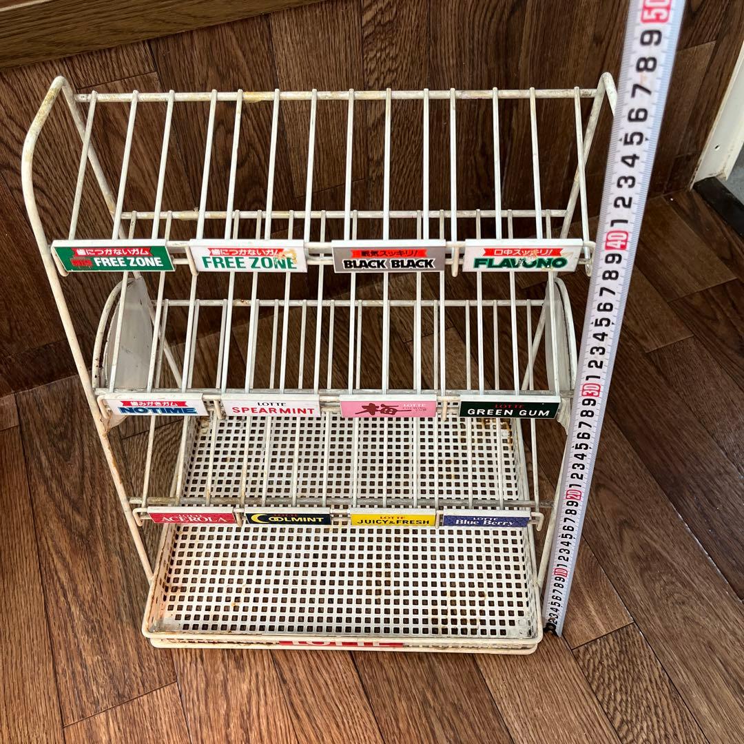 昭和レトロ】LOTTE ロッテ ガム 陳列棚 希少品 - メルカリ