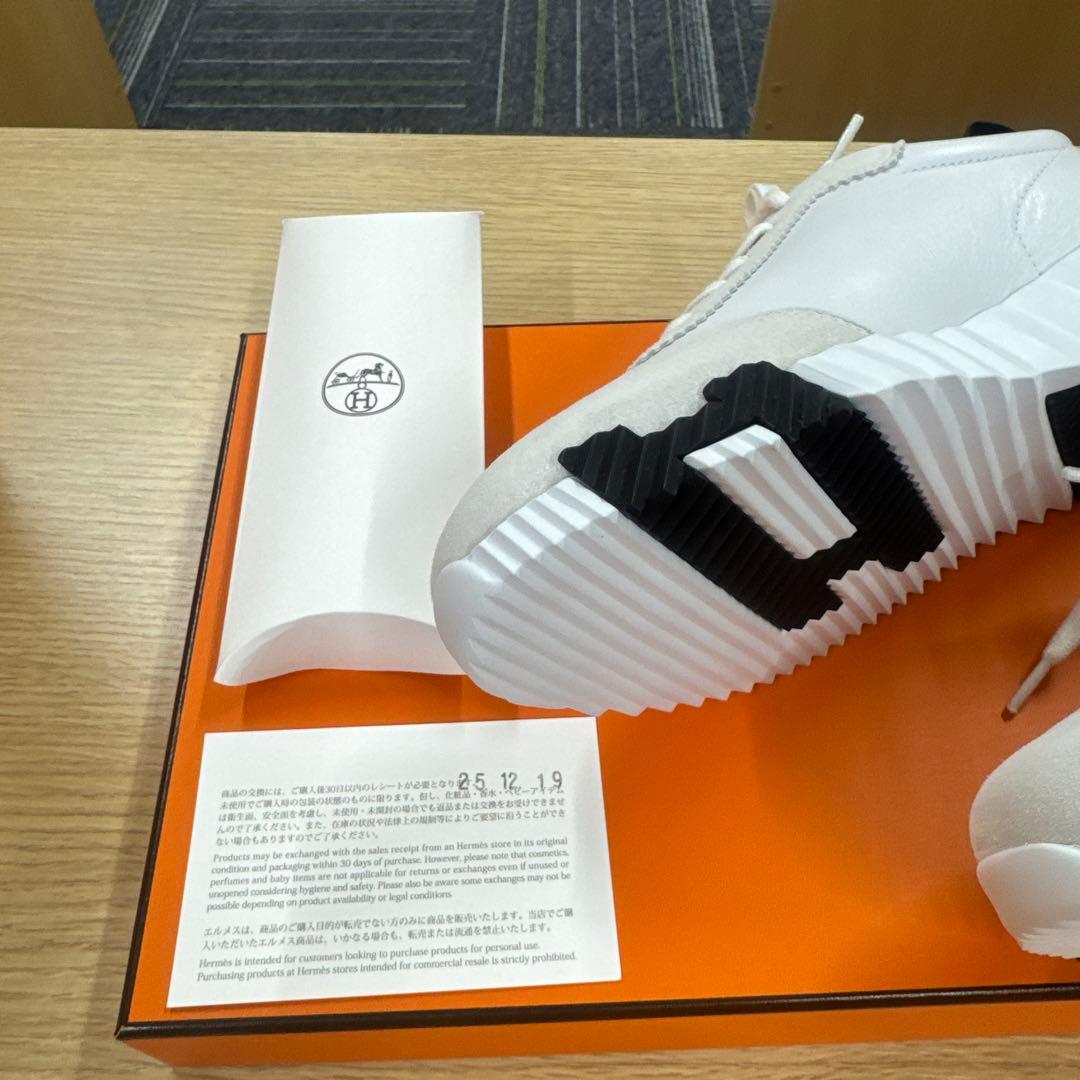 エルメス　スニーカー 《バウンシング》　37サイズ　白　新品未使用
