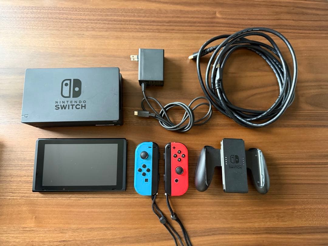 Nintendo Switch 本体セット ジャンク品／液晶不良有・TV出力OK ジャンク】Switch本体/箱&付属品付/出力OK /液晶&Joy-Con不良 - メルカリ