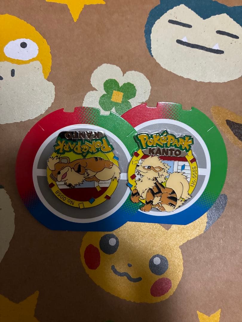 ポケパークカントー限定 ガーディ ウィンディ ピンバッジ - メルカリ