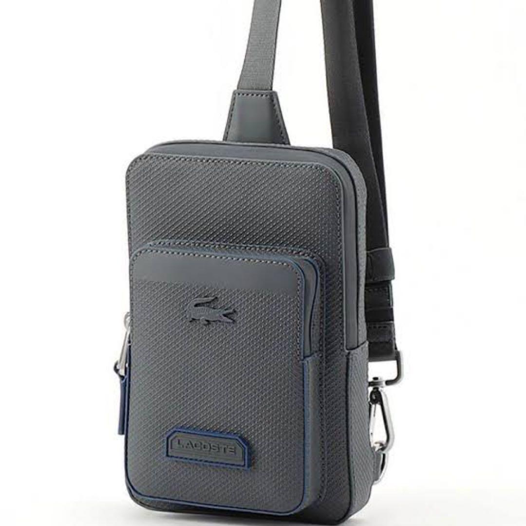 LACOSTE シャンタコスポーツ ショルダーバッグ ラコステ LACOSTE シャンタコスポーツ ショルダーバッグ （グレー