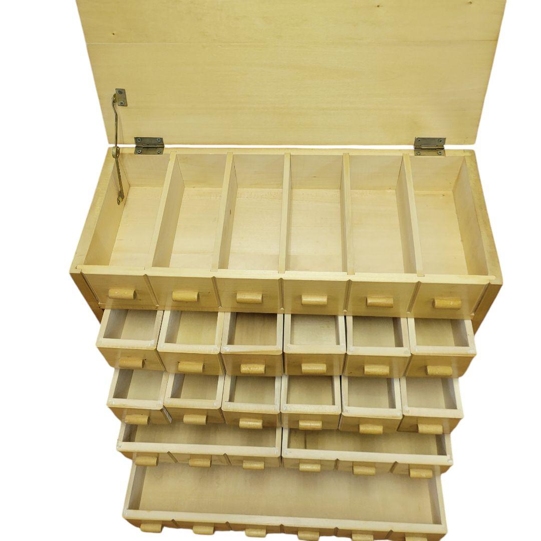 □薬棚 昭和レトロ 収納 小分け 小物入れ 小箪笥 裁縫箱 薬箱