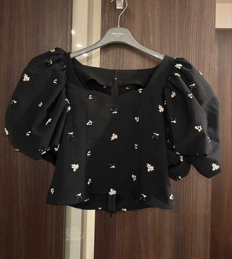 cygne シーニュ　トップス　ブラウス cygne シーニュ プリーツカラーブラウス lea レア トップス ボリューム