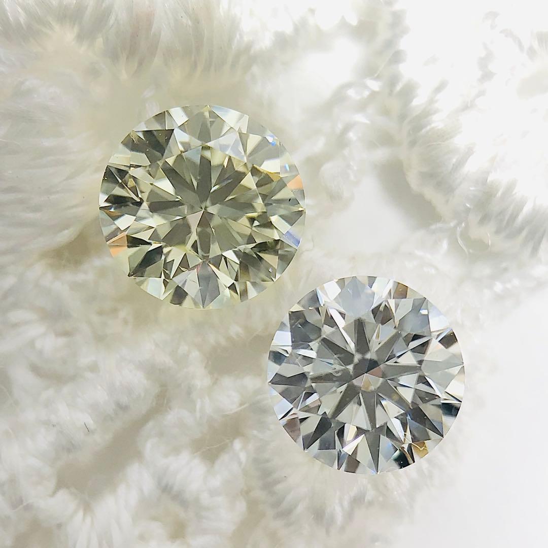 アクセサリー 0.434ct Very Light Yellow SI-1 VG