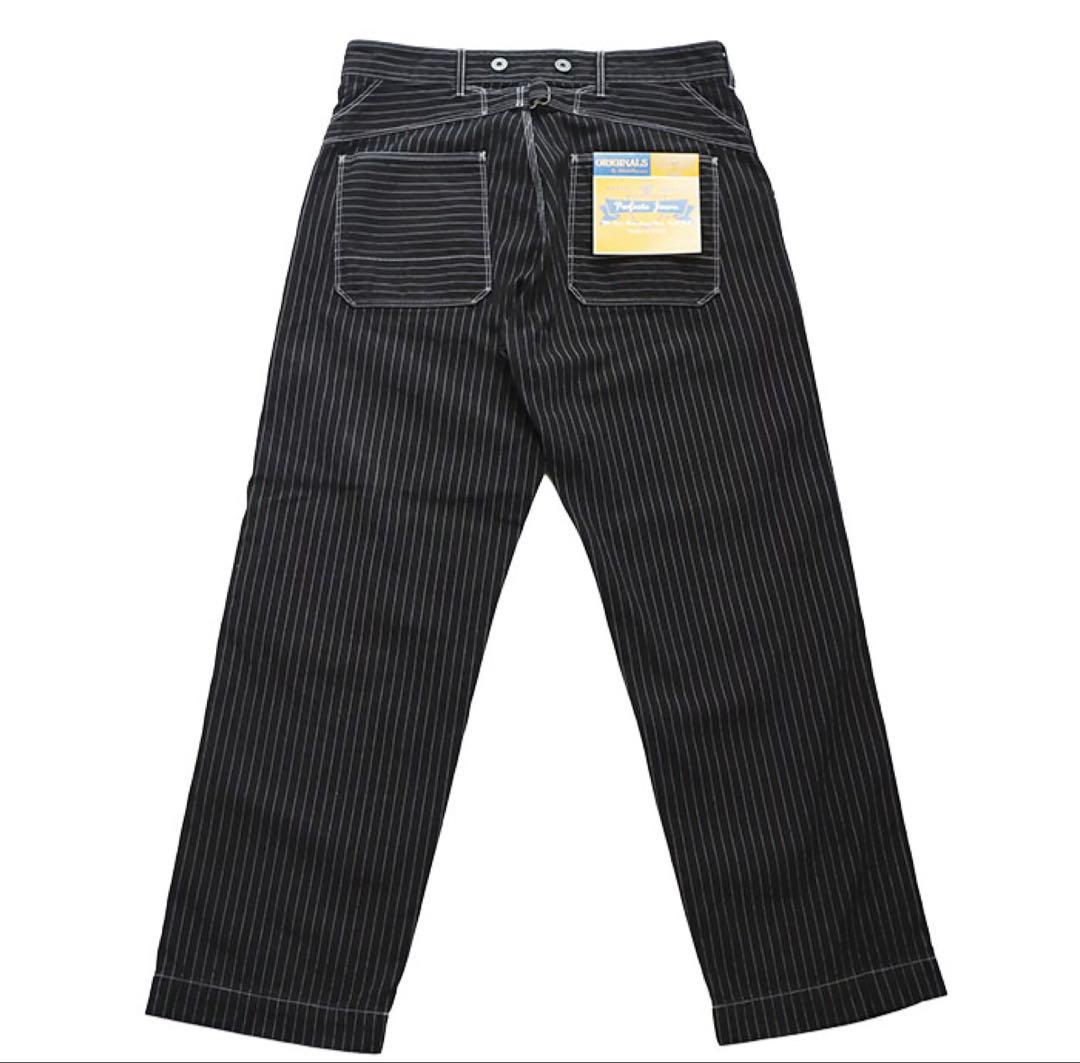 Schott ヒッコリーデニム ブラック 32 - メルカリ