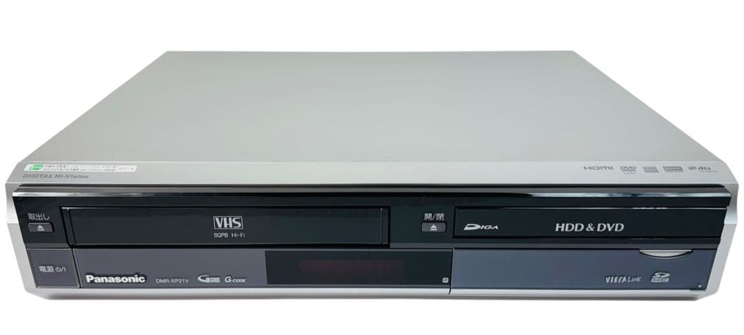 パナソニック VHS一体型 DVDレコーダー DMR-XP21V - メルカリ