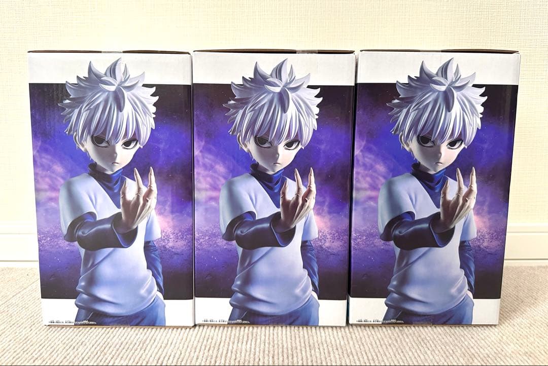 新品】HUNTER×HUNTER Grandista -キルア-フィギュア×3 - メルカリ