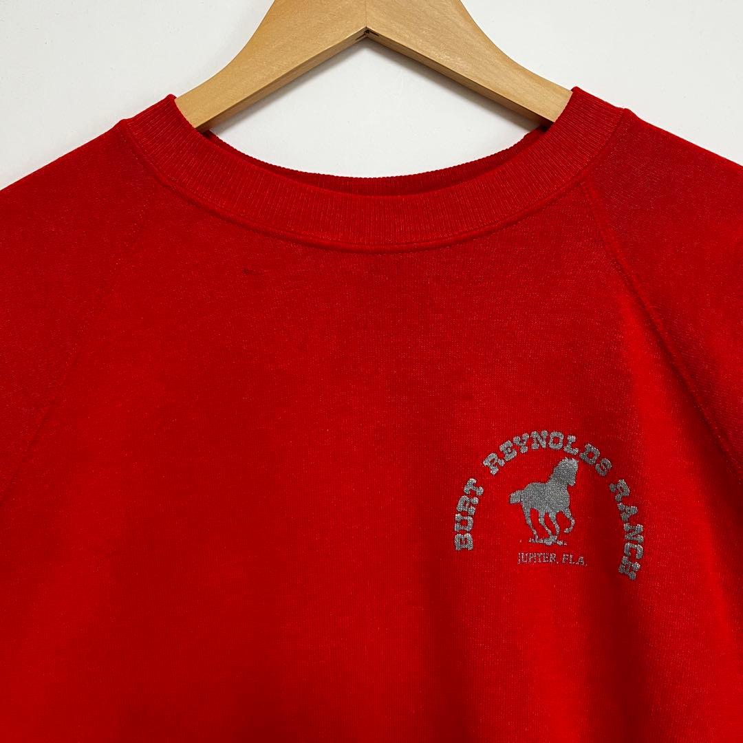 90s USA製 Hanes ラグラン スウェット XL レッド ヴィンテージ - メルカリ