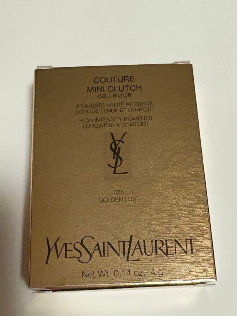 YSL クチュール ミニ クラッチ 025 ゴールデンラスト - メルカリ