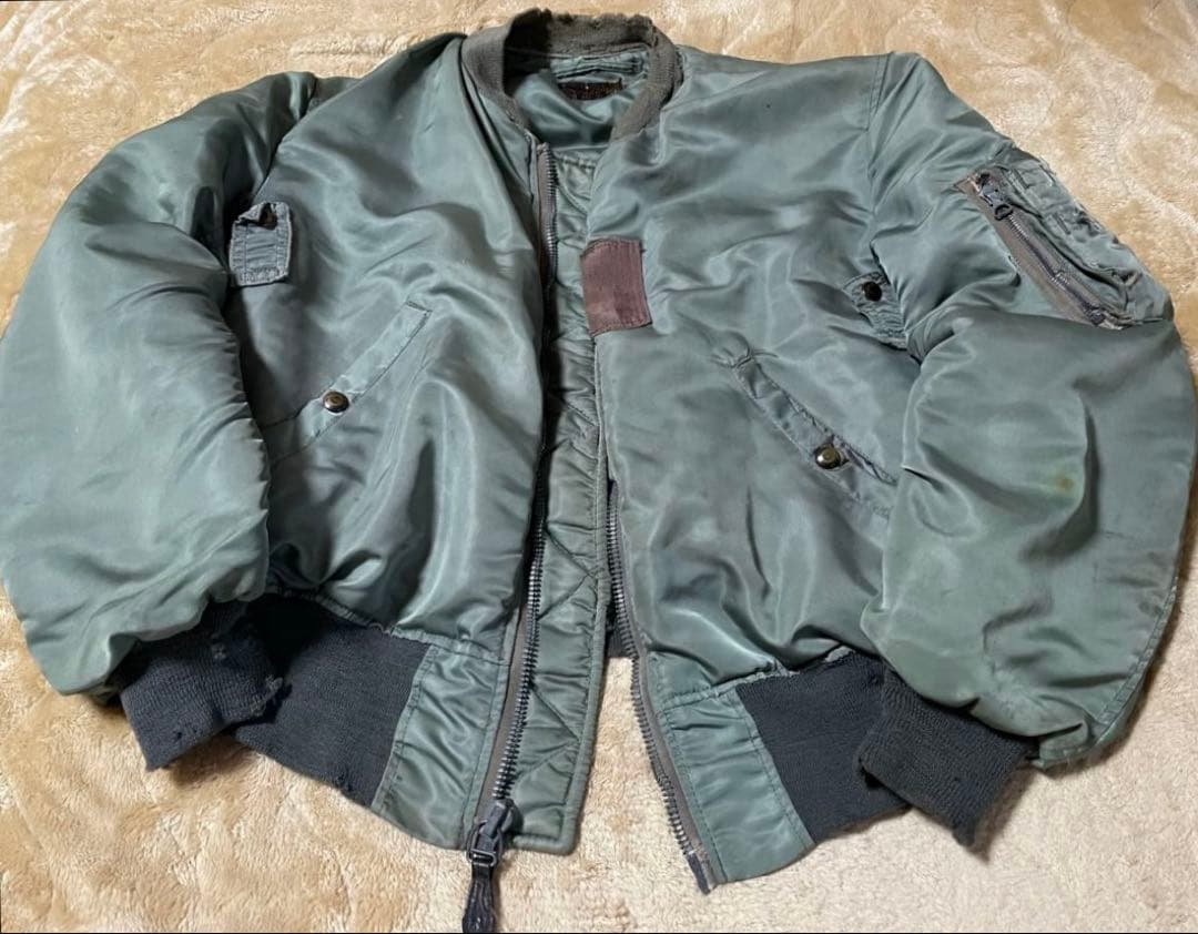 d*7様 50s 米軍実物USAF MA−1 B−15D MOD 1953年オリ 50's】【ビンテージ】【米軍実物】【B-15Dモディファイ】 B-15D（MOD