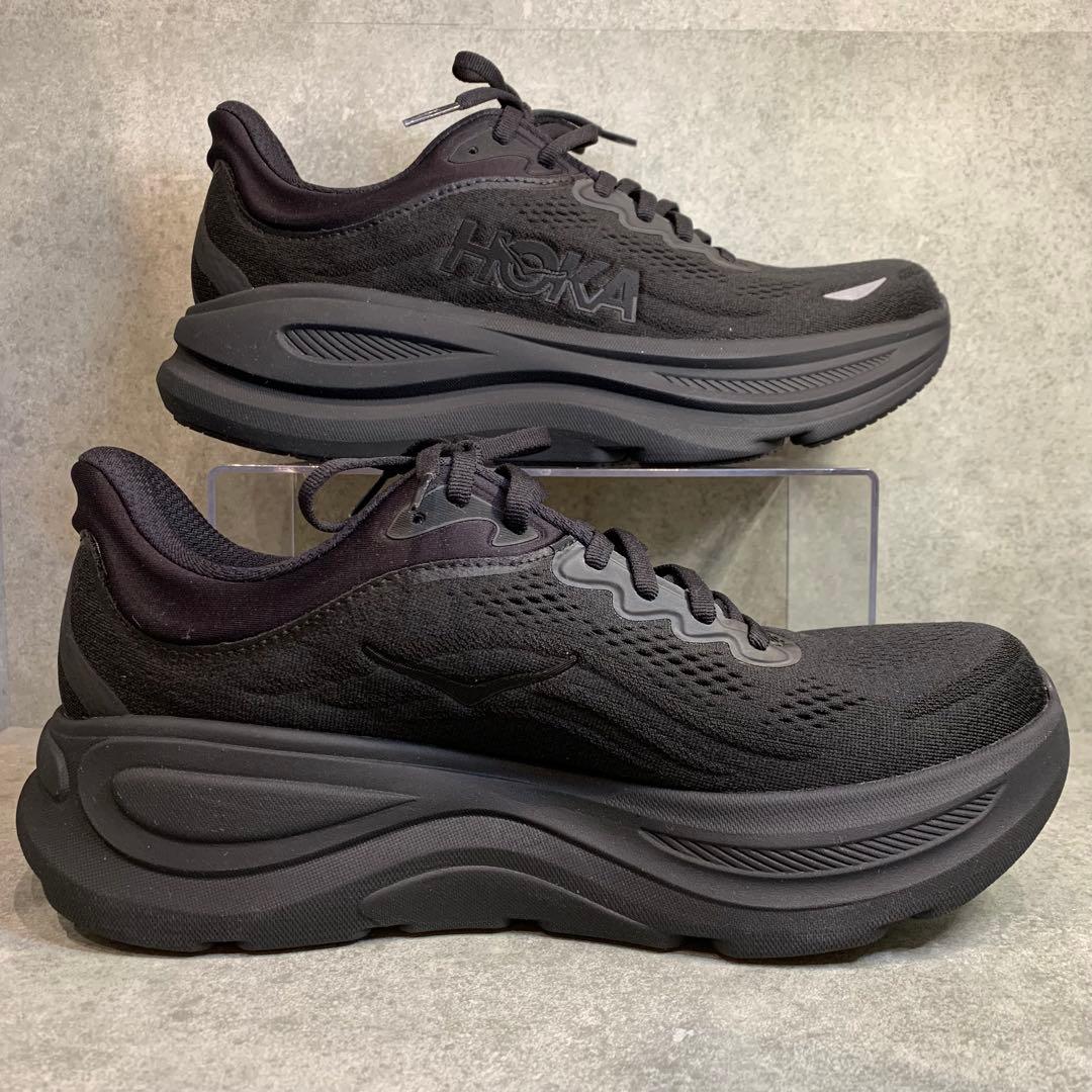 【新品】HOKA ONEONE BONDI 9 ブラック 26.5cm