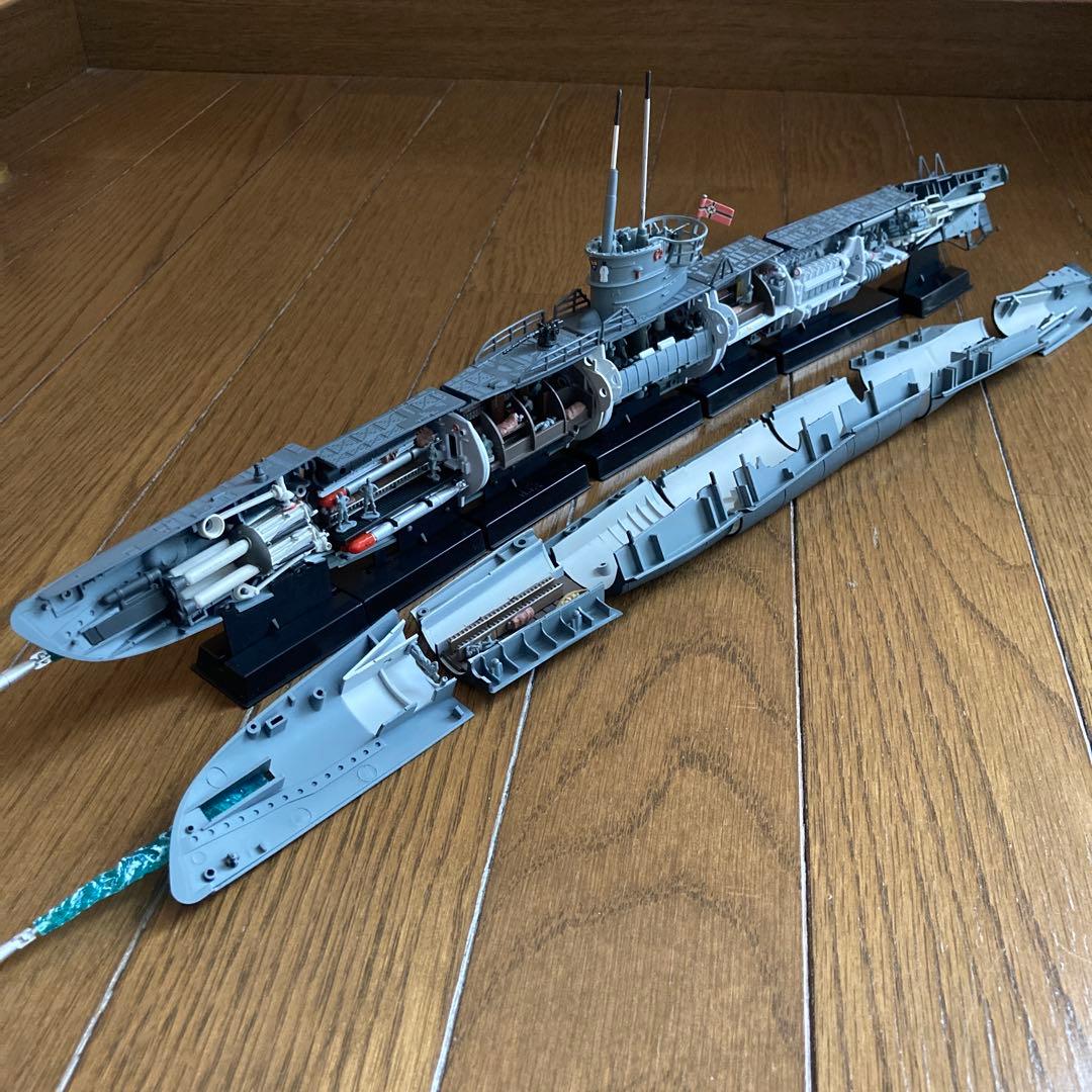 タルガ 高密度模型U-ボート迷彩モデル1/144潜水艦内部構造 - メルカリ