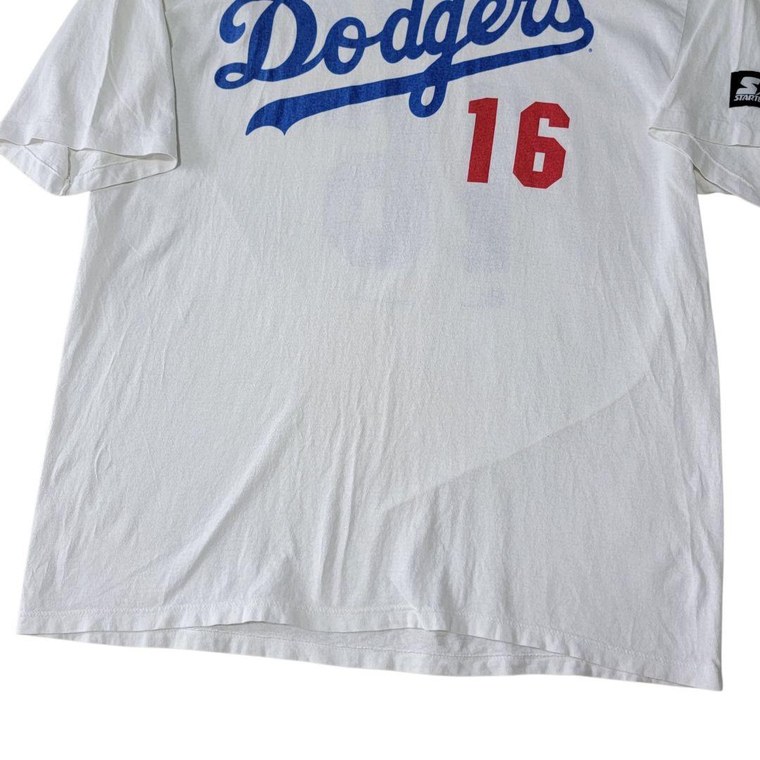 MLB公式 USA 90S ドジャース 野茂英雄 Tシャツ STARTER XL - メルカリ