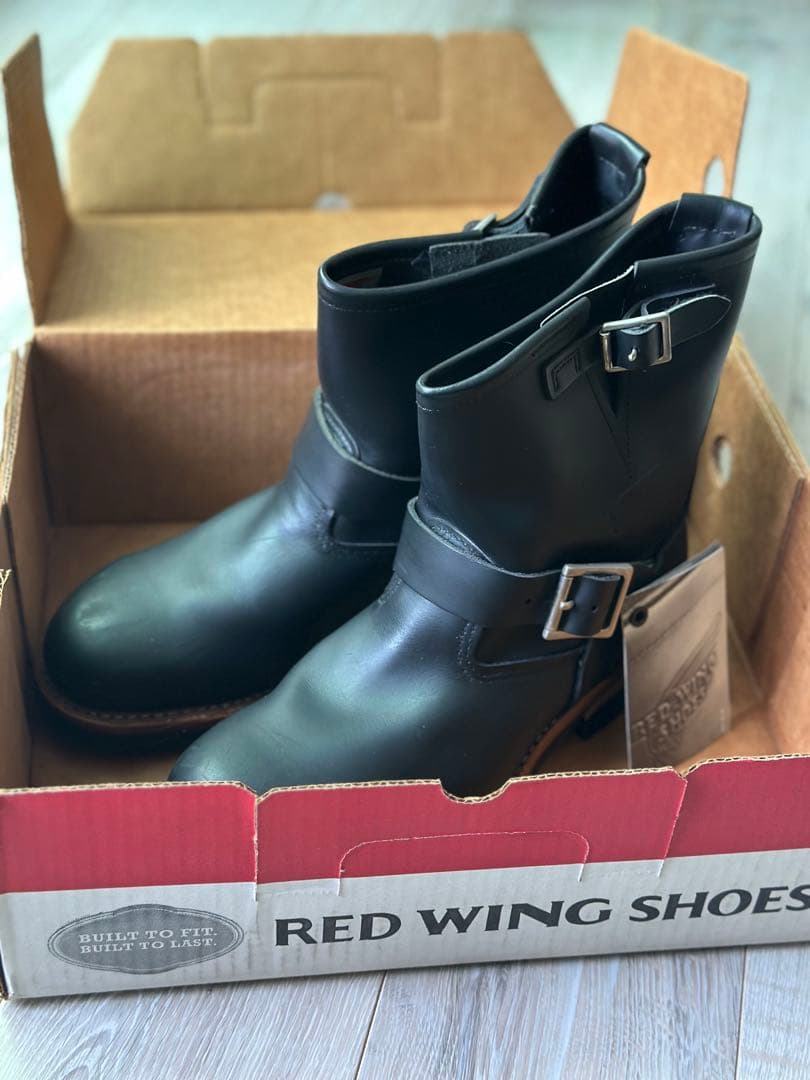 RED WINGレッドウイング エンジニアブーツ 2976 ショート 刻印あり