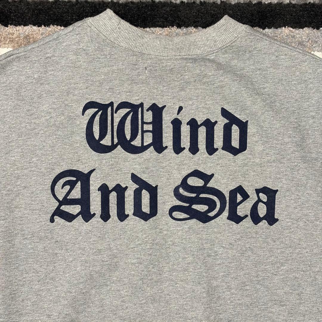 完売品】Wind And Sea グレー スウェット - メルカリ