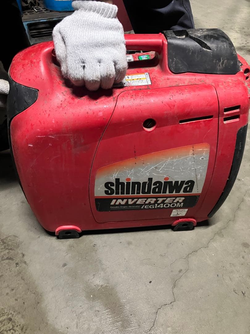 shindaiwa　インバーター発電機　iEG1400M-R 送料込み 新ダイワ(やまびこ) インバータ発電機 IEG1400M-R ウエダ金物【公式