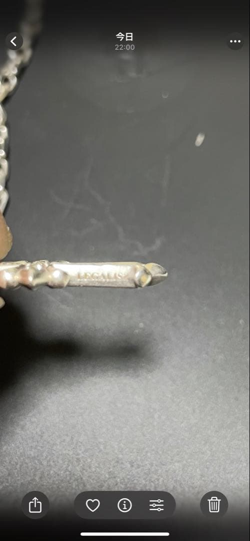 シルバー925 レガリス ネックレス 定価3万以上