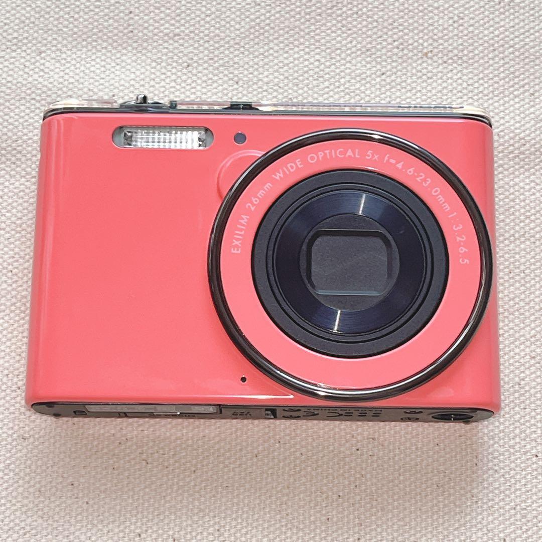 CASIO カシオ デジタルカメラ デジカメ EX-JE10 ピンク - メルカリ