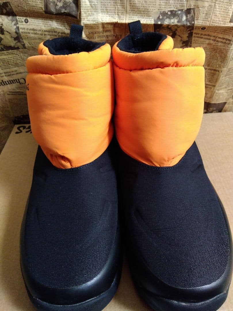 WILD THINGS スノーブーツ オレンジ/ブラック 27㌢ - メルカリ