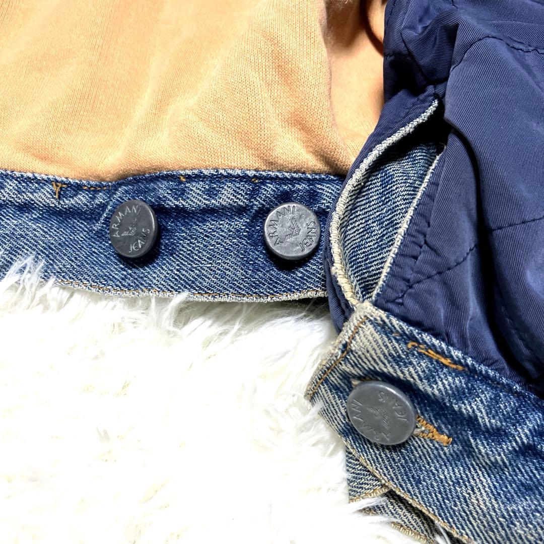 超希少✨】ARMANI JEANS 80s 90s デニムJK リバーシブル - メルカリ