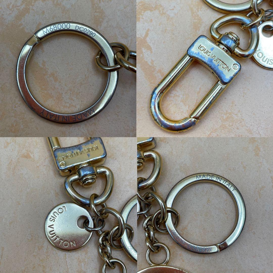 ルイヴィトン バッグ チャーム・LV サークル キーホルダー キーリング