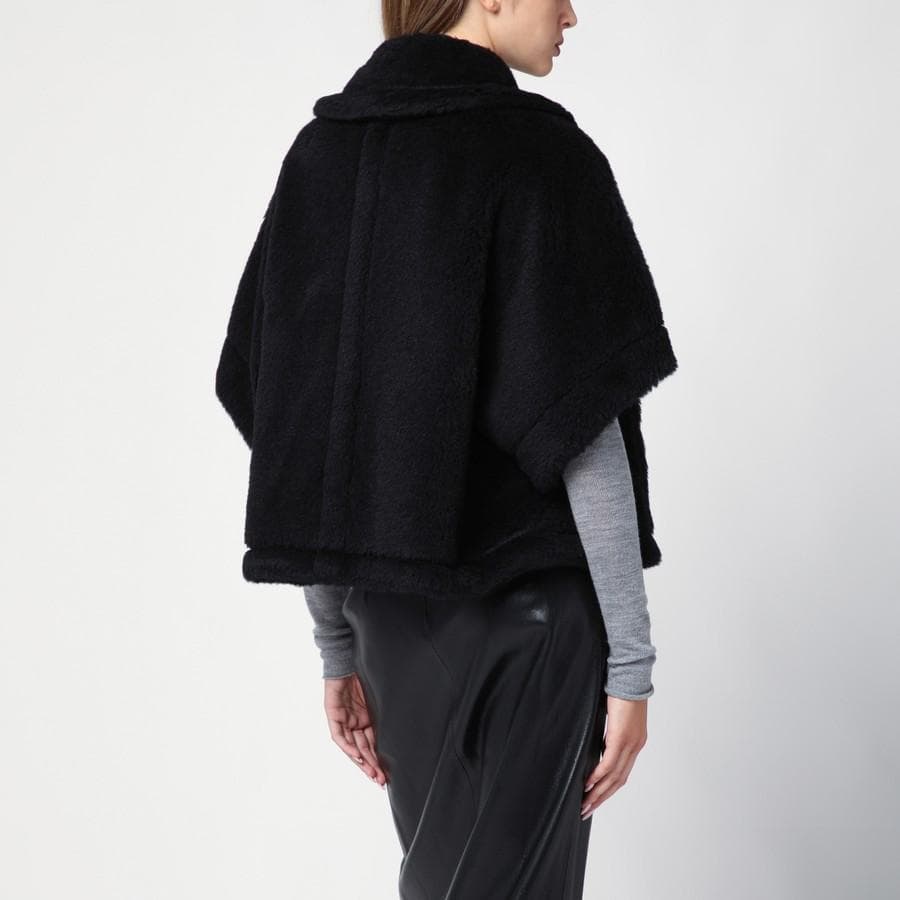 maxmara マックスマーラ テディベア ポンチョコート NEWTERZO - メルカリ