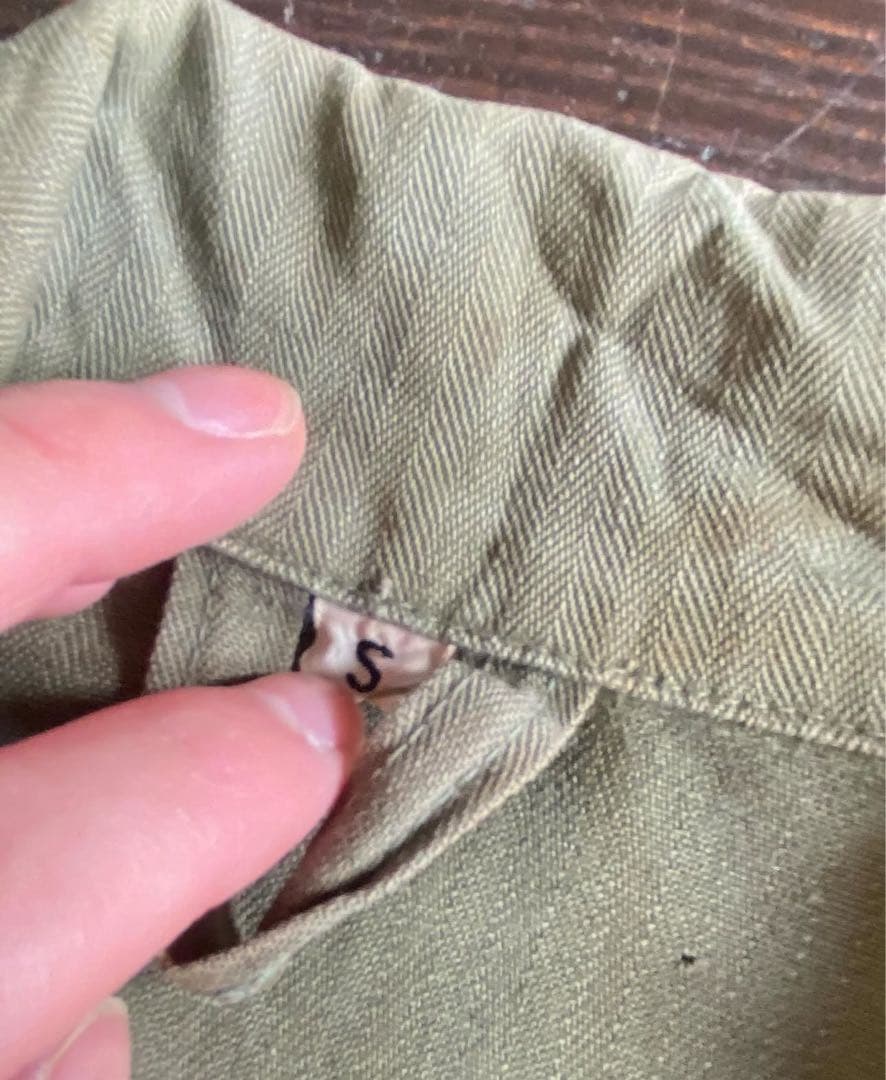 パンツ 1940's U.S.ARMY M-43 HBT all in one