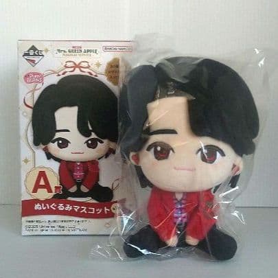 ミセスグリーンアップル 一番くじ A賞 ぬいぐるみマスコット 大森元貴