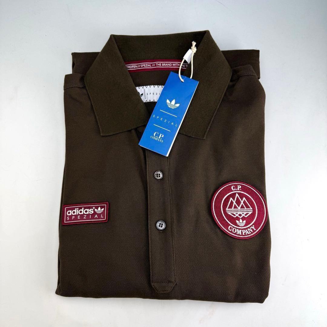 2XL アディダス×シーピーカンパニー　ポロシャツ　長袖　C.P.Company