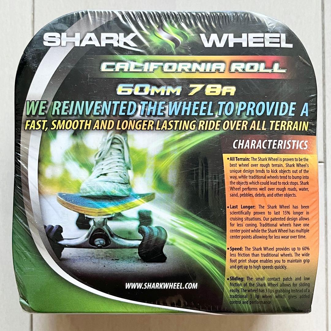 14☆新品 未開封☆ シャークウィール 60mm 78a クリアブルー - メルカリ