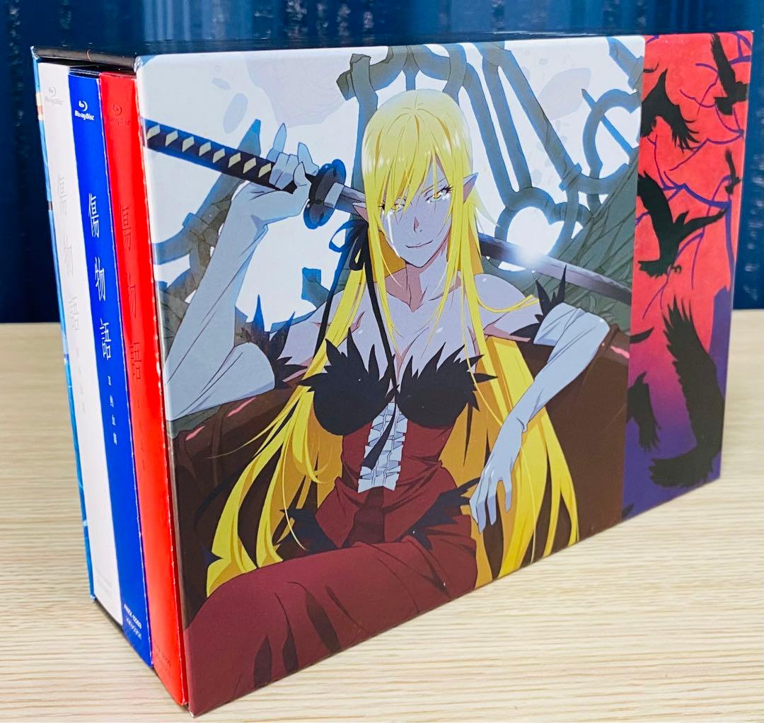 傷物語 完全生産限定版 全3巻セット Blu-ray BOX - メルカリ