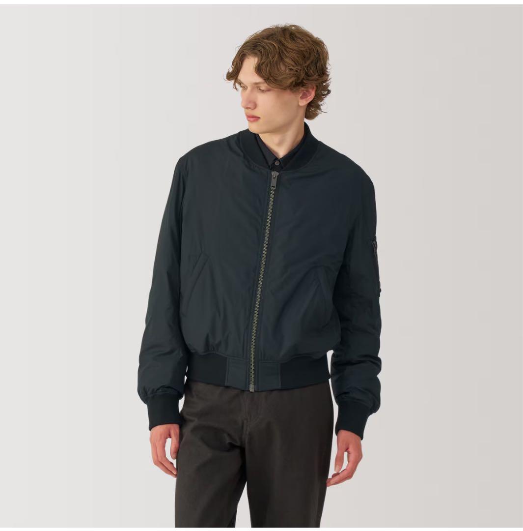 MUJI Labo 紳士 MA－1ダウンブルゾン L - メルカリ