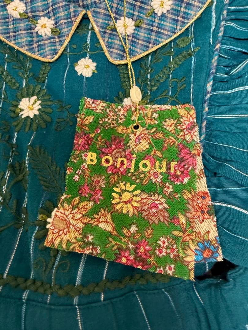 新品Bonjour Diary エプロンワンピース 2Y - メルカリ