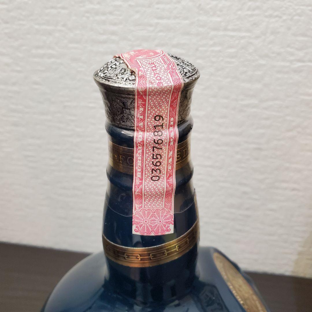 シーバスリーガル ロイヤルサルート 21年 青 陶器ボトル 未開栓 古酒