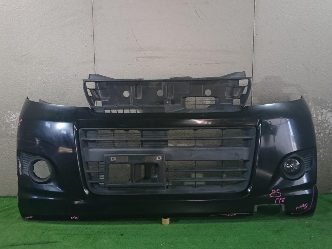 MH23S ワゴンRスティングレー フロントバンパー ブラック (204839